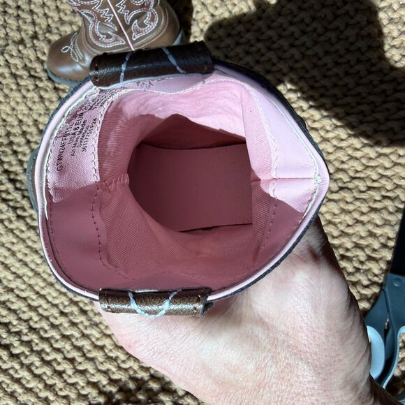 USA Size 8 Girl Cowboy Boots Little cowgirl Boots for the Farm or Costume - Picture 7 of 10